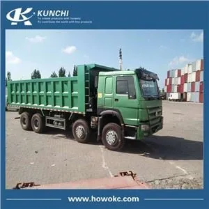Sinotruk HOWO 8 * 4 Dump Truck / Tipper 371HP 375HP